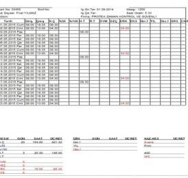 Propass My SQL PDKS Report Samples