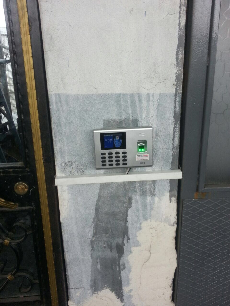 K40-ID Parmak İzi Okuyucu Montaj 33