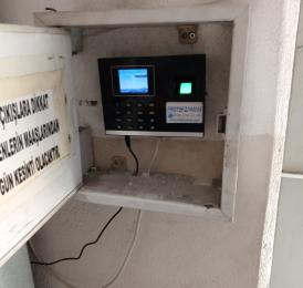 PR-11W Parmak İzi Sistemi Montaj Görüntüleri