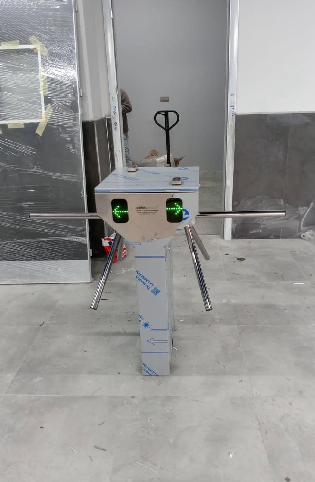 T450 Double Turnike Montaj Görüntüleri