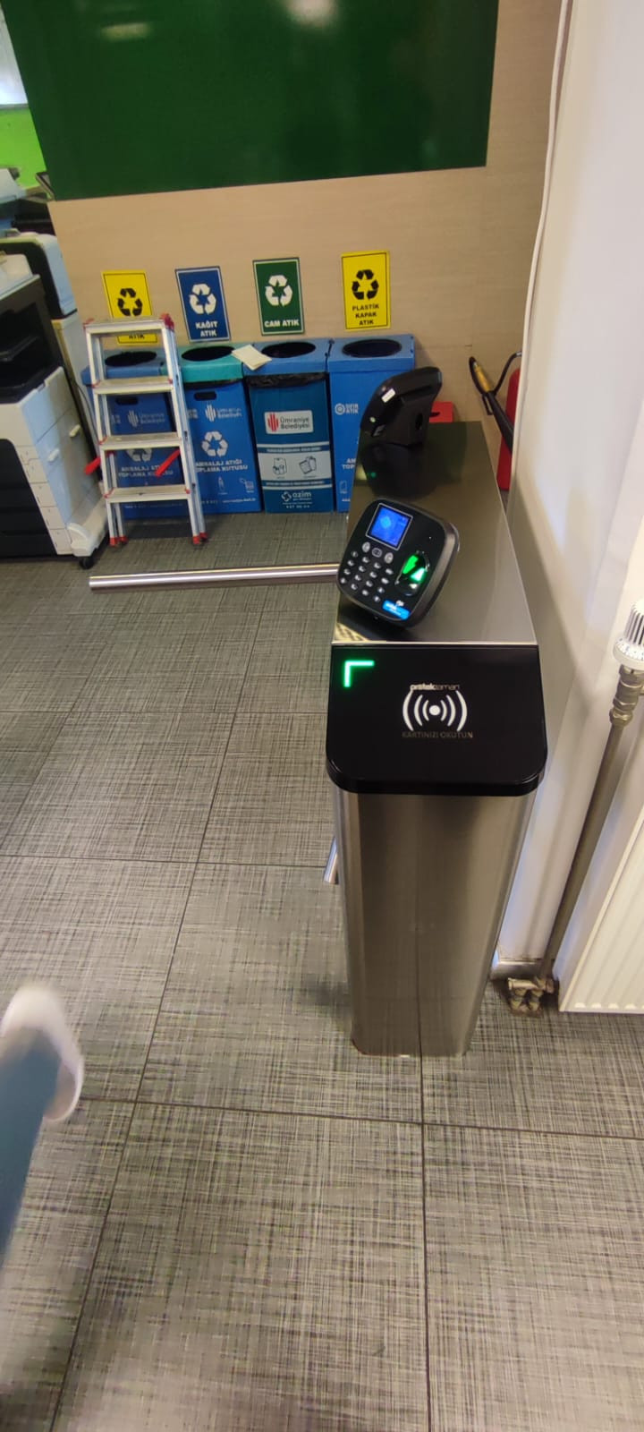 PR-15W WİFİ Yüz Tanıma Sistemi Montaj Görüntüleri