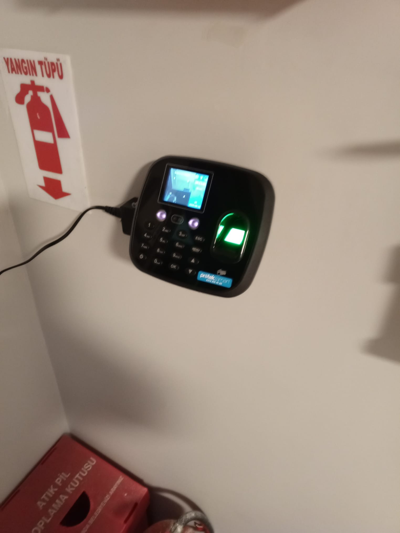 PR-15W WİFİ Yüz Tanıma Sistemi Montaj Görüntüleri