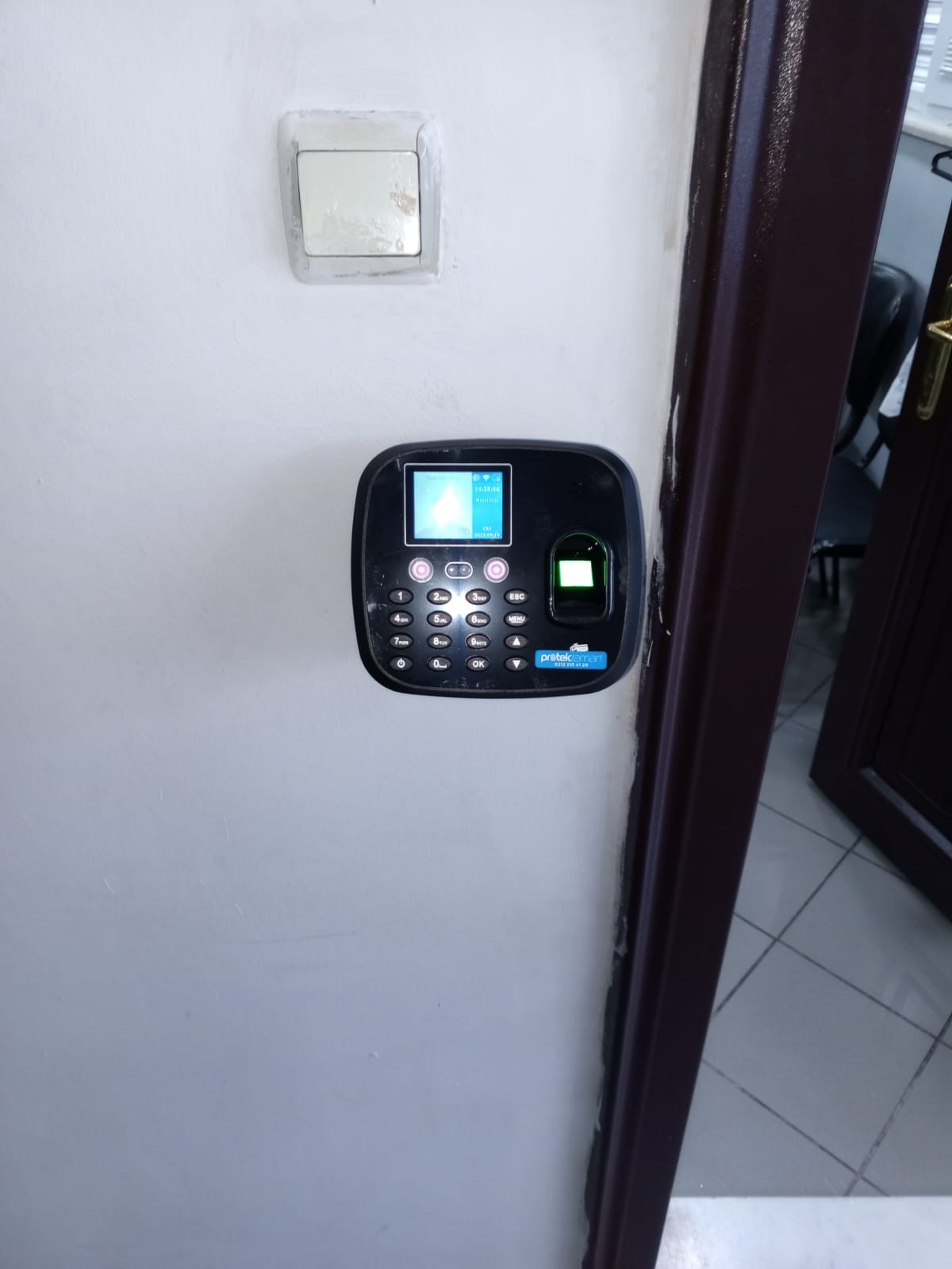 PR-15W WİFİ Yüz Tanıma Sistemi Montaj Görüntüleri