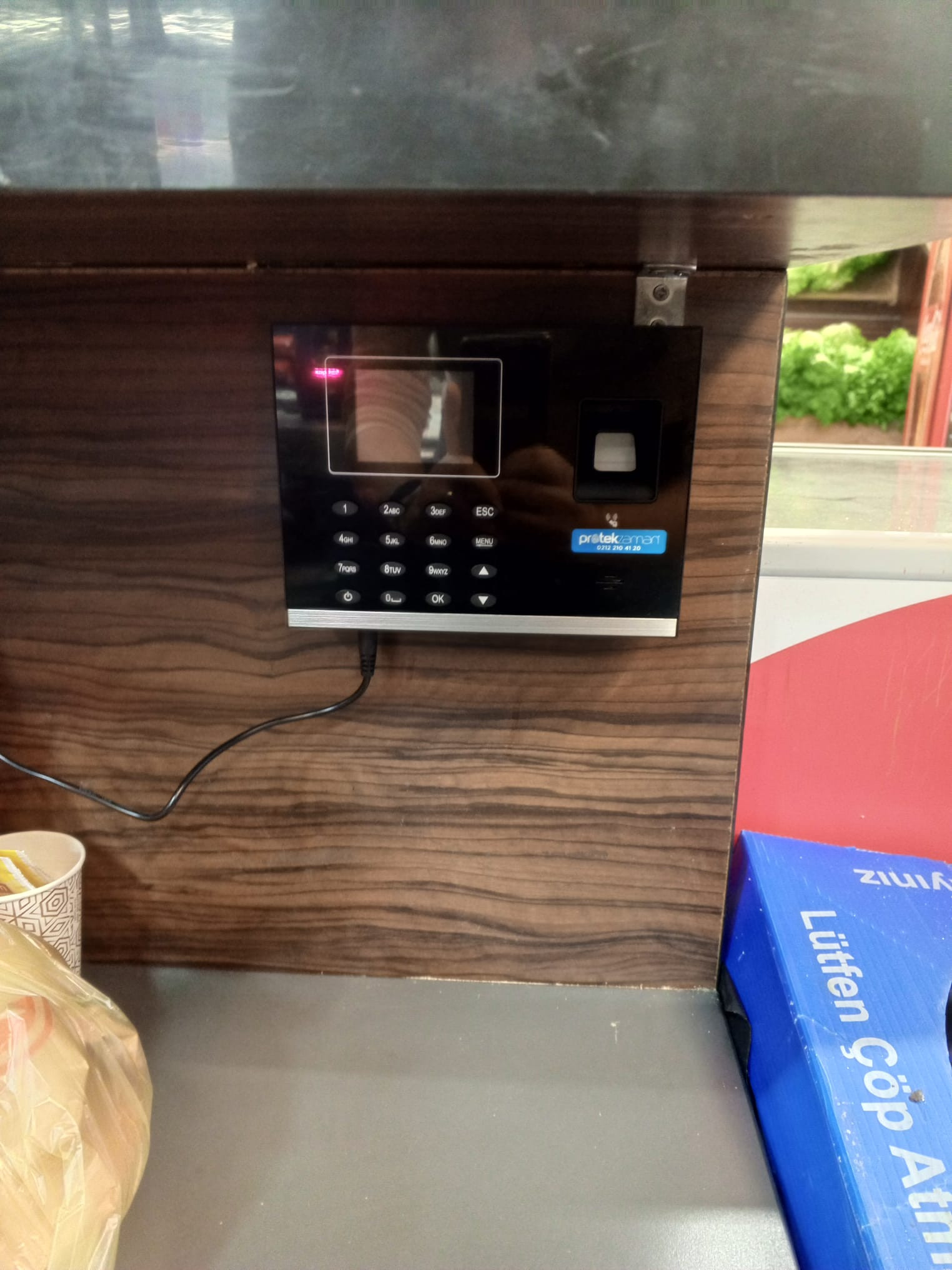 PR-11W Parmak İzi Sistemi Montaj Görüntüleri